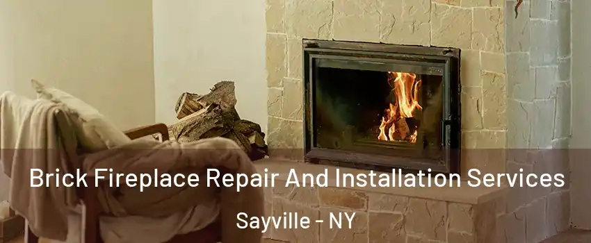  Brick Fireplace Repair And Installation Services Sayville - NY