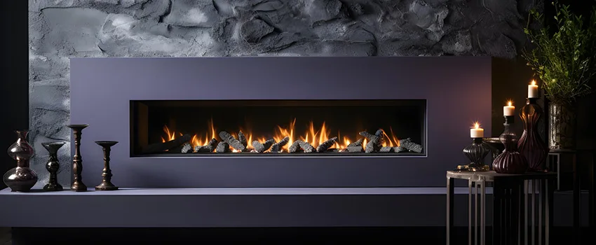 Ember Bed for Ventless Gas Fireplace in Sayville, NY
