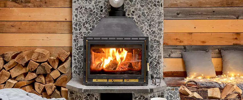 Outdoor Morso Fireplace Broken Screen Replacement in Sayville, NY