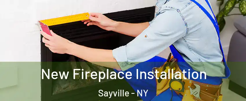  New Fireplace Installation Sayville - NY
