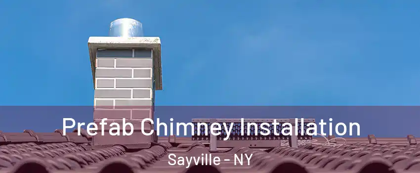  Prefab Chimney Installation Sayville - NY